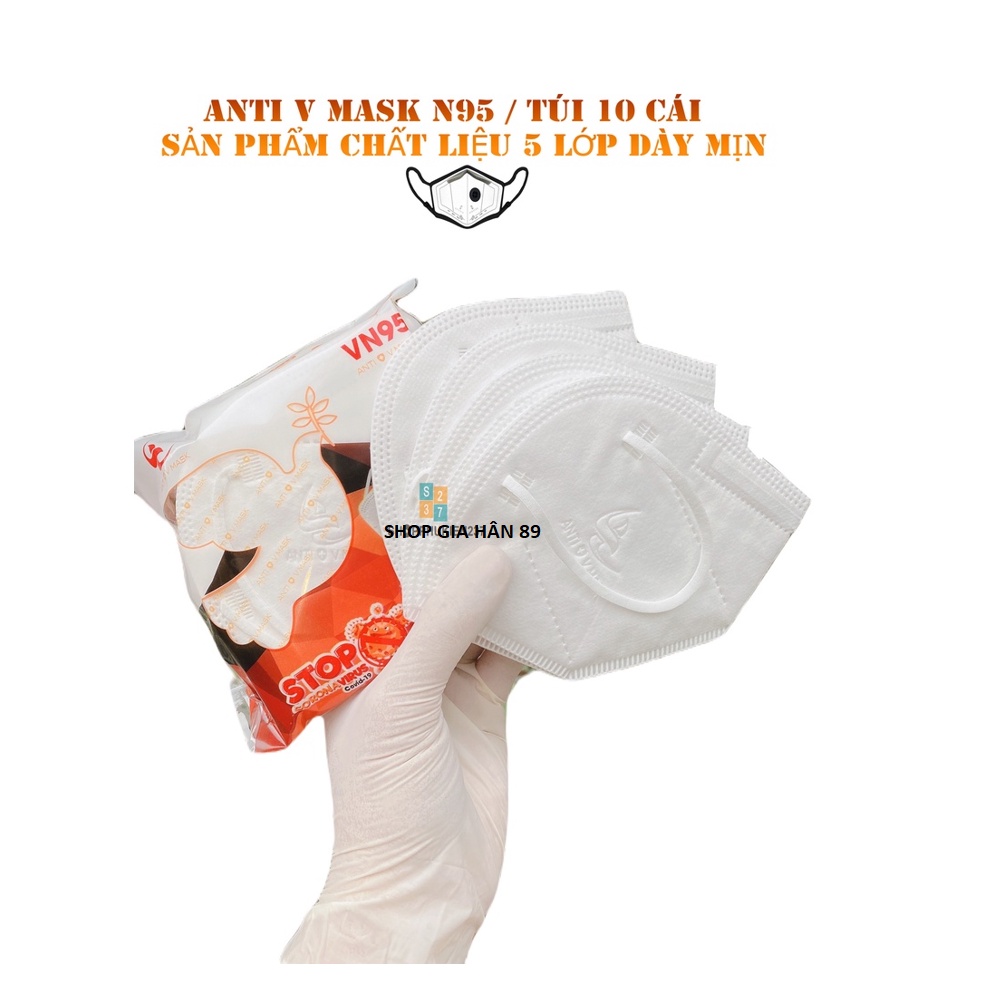 Khẩu Trang 5 Lớp N95 Công Ty Thiết Bị Tây Sài Gòn TSG Anti V Mask