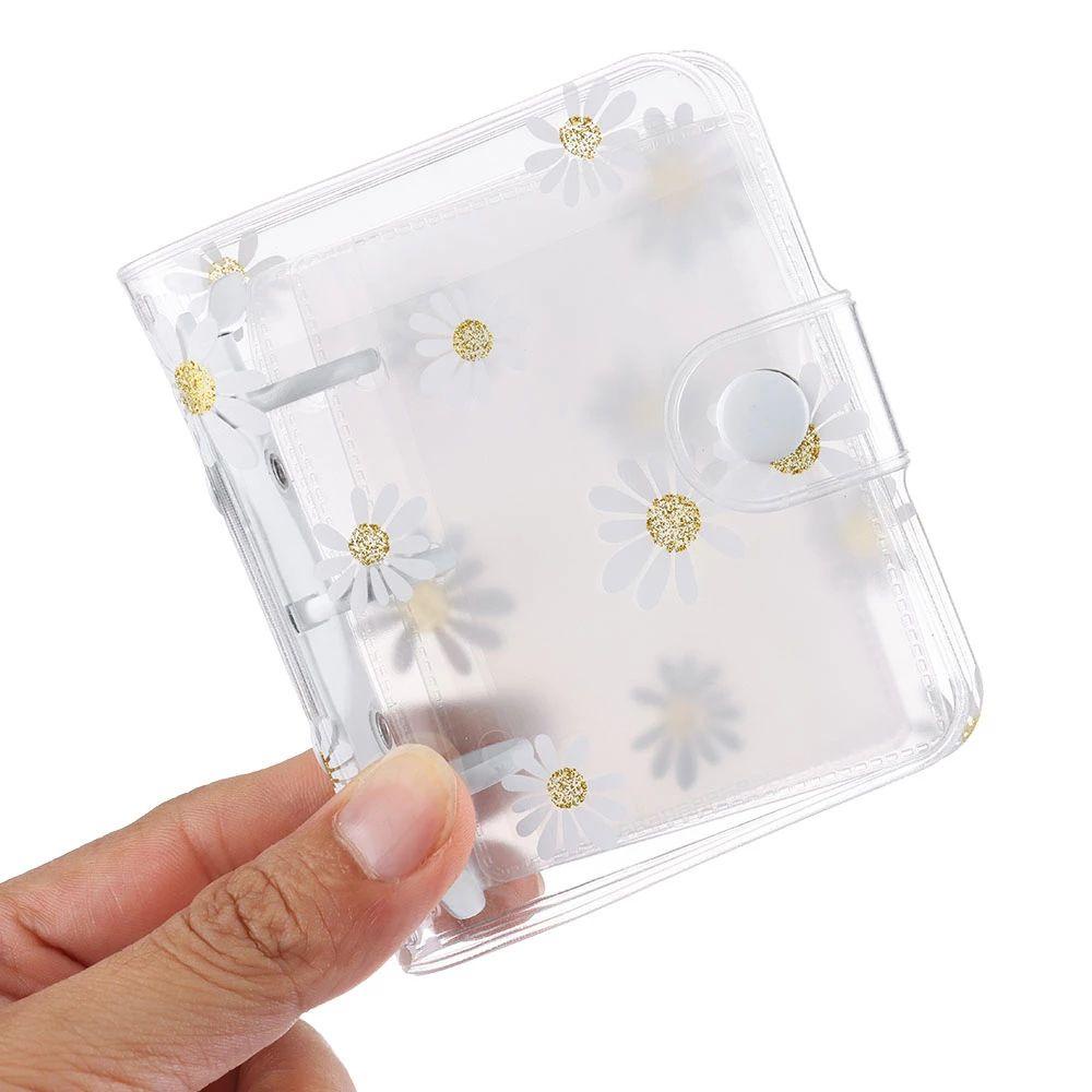 PEWANY Sổ Tay 3 Lỗ Mini Họa Tiết Hoa Cúc Xinh Xắn