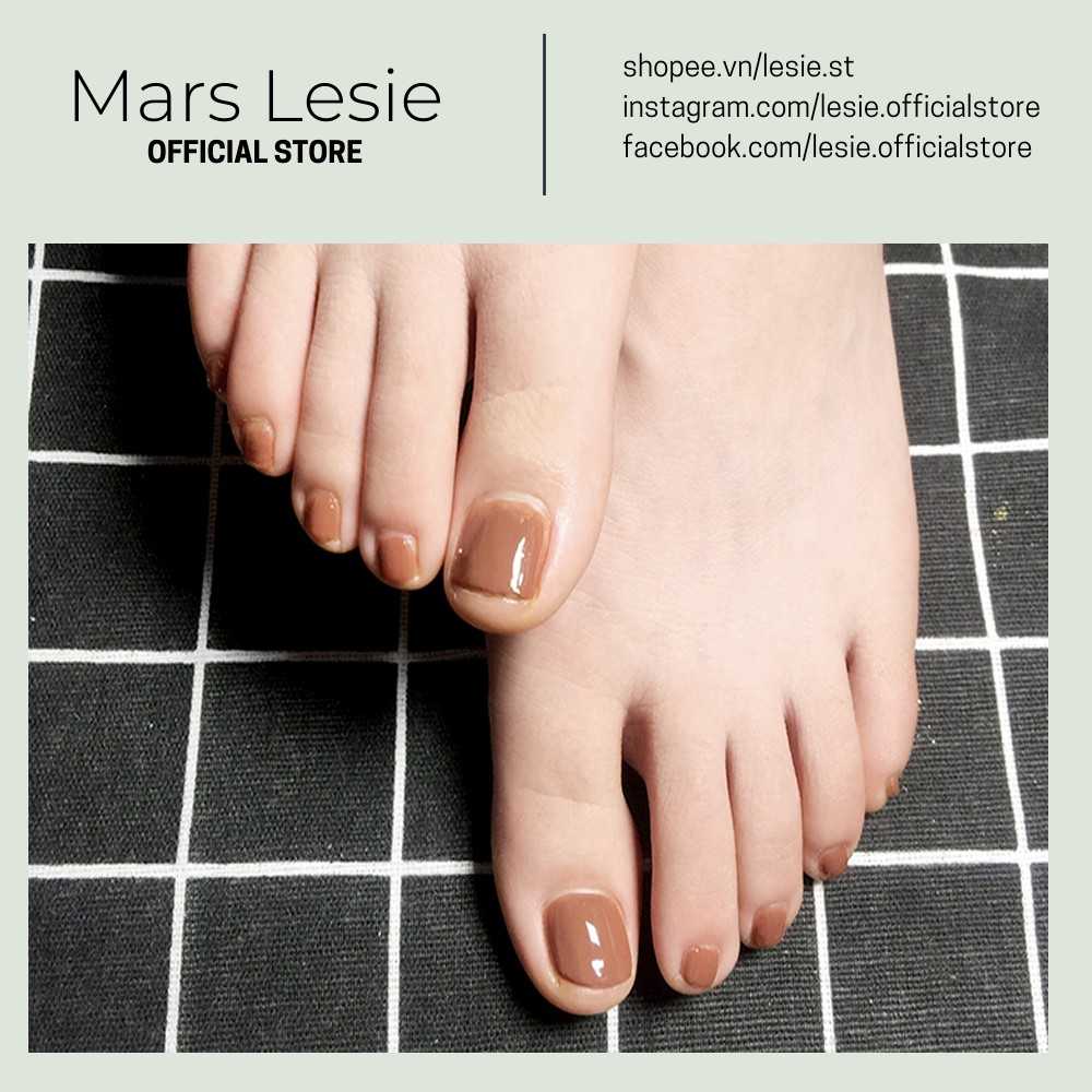 A23 Sơn Móng Tay Nail Styler A23 - Màu nâu chocolate - LESIE STORE