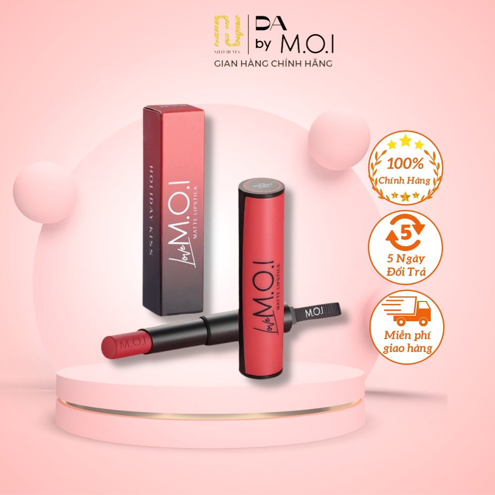 Son Thỏi M.O.I Love Matte Lipstick 2 Màu Lựa Chọn 3.5g