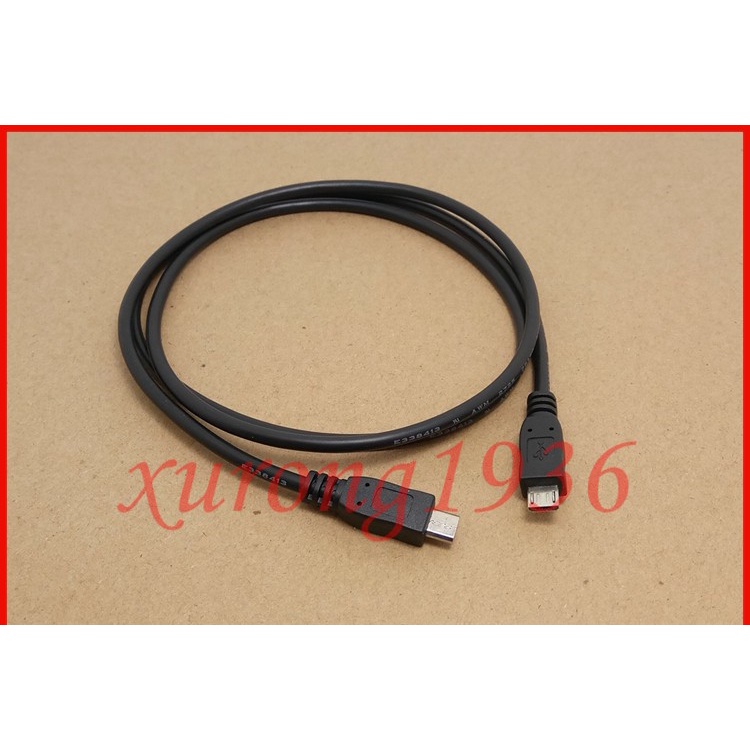 Dây Cáp Chuyển Đổi Từ Đầu Cắm Micro USB Sang Đầu Cắm Micro USB 5P Dài 1m Cho Điện Thoại / Máy Tính Bảng