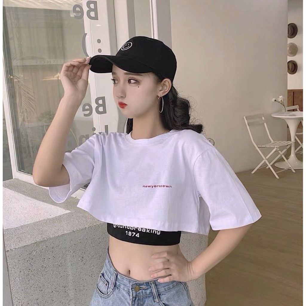 [Mã WASTHI giảm 10K đơn 50K] Sét ÁoCroptop 2 Món QL005 | BigBuy360 - bigbuy360.vn