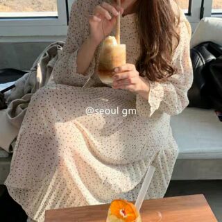 🐽 order taobao 🐽 váy chấm bi vintage