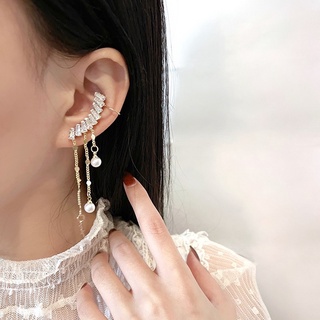 BÔNG TAI LỆCH THỜI TRANG CAO CẤP (Bạc S925 - Style Korea)