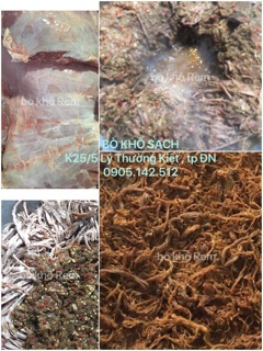 BÒ KHÔ SẠCH ( bò khô sợi )