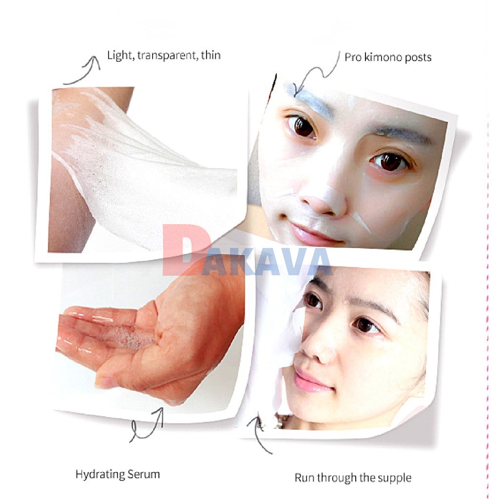 Mặt nạ giấy dưỡng da HA images giảm mụn dưỡng ẩm trắng da chống lão hóa DAKAVA MN01 | BigBuy360 - bigbuy360.vn