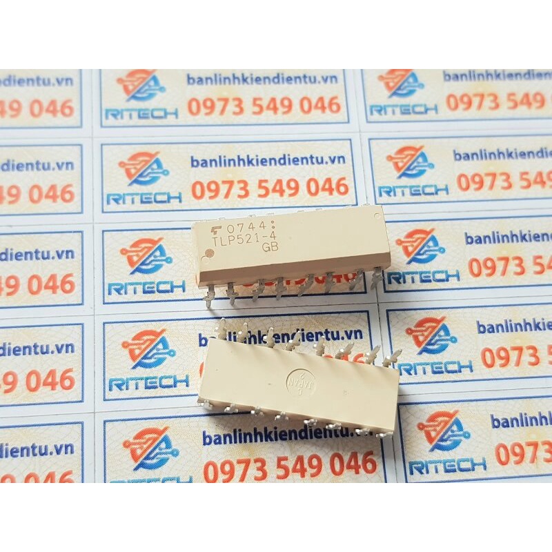 Combo 5 chiếc] TLP521-4, TLP 521-4GB, TLP 521-4 DIP-16 Opto Điều Khiển