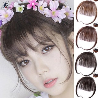 Tóc mái giả kiểu mái ngố thời trang nữ