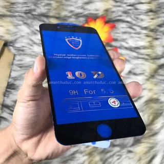 Kính cường lực full màn hình 10D cho Iphone 7/iphone 8 - iphone 7 plus/iphone 8 plus