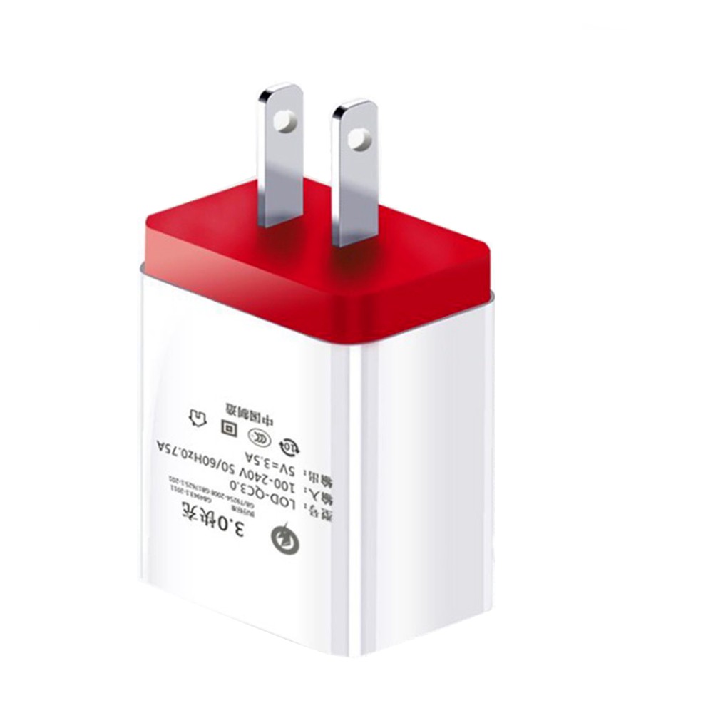 Củ sạc nhanh thông minh - đa năng là đầu sạc 2 usb với cốc sạc tiêu chuẩn 3.5A màu trắng -chống cháy & chịu nhiệt cao