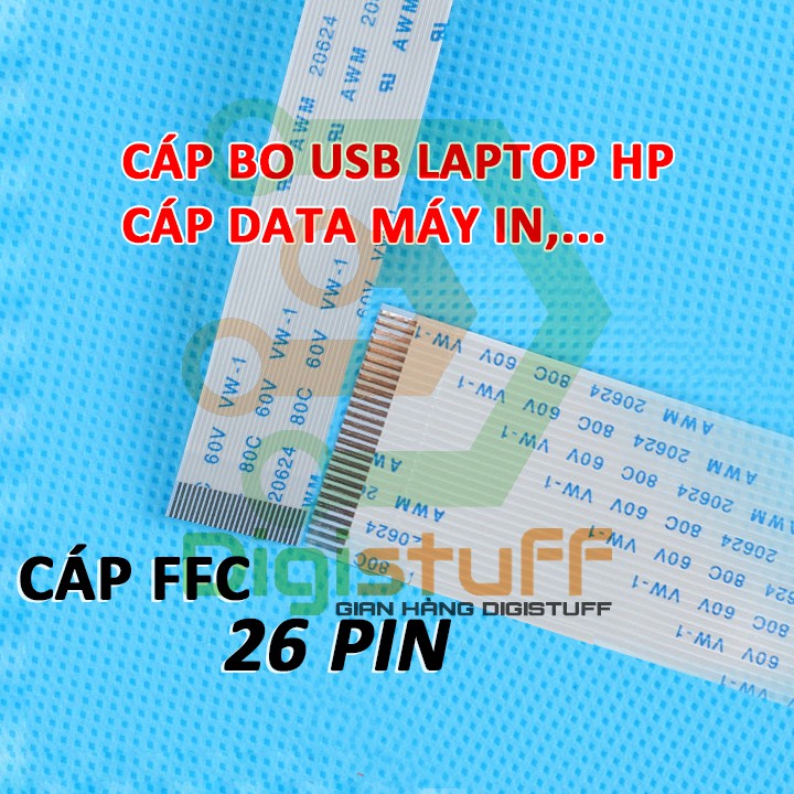 Cáp dẹt 26 chân thay cáp data máy in và các thiết bị khác