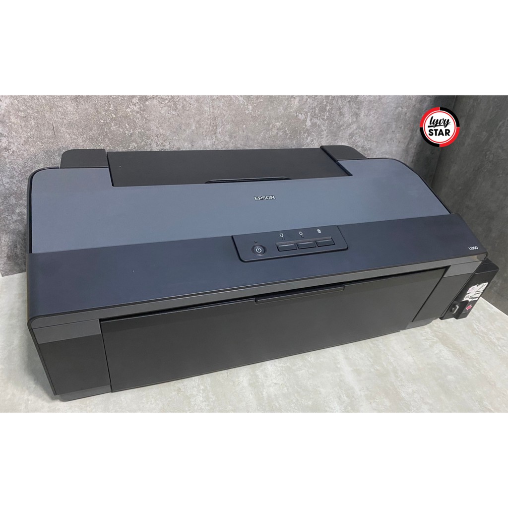 MÁY IN MÀU EPSON L1300 (MỚI 95%) - IN KHỔ A3 - 5 MÀU MỰC - ĐẦU PHUN ZIN CHÍNH HÃNG - BẢO HÀNH 3 THÁNG