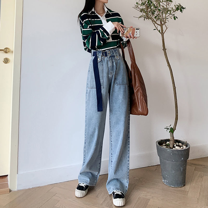 Quần Jeans Dài Ống Rộng Thời Trang Dành Cho Nữ | BigBuy360 - bigbuy360.vn