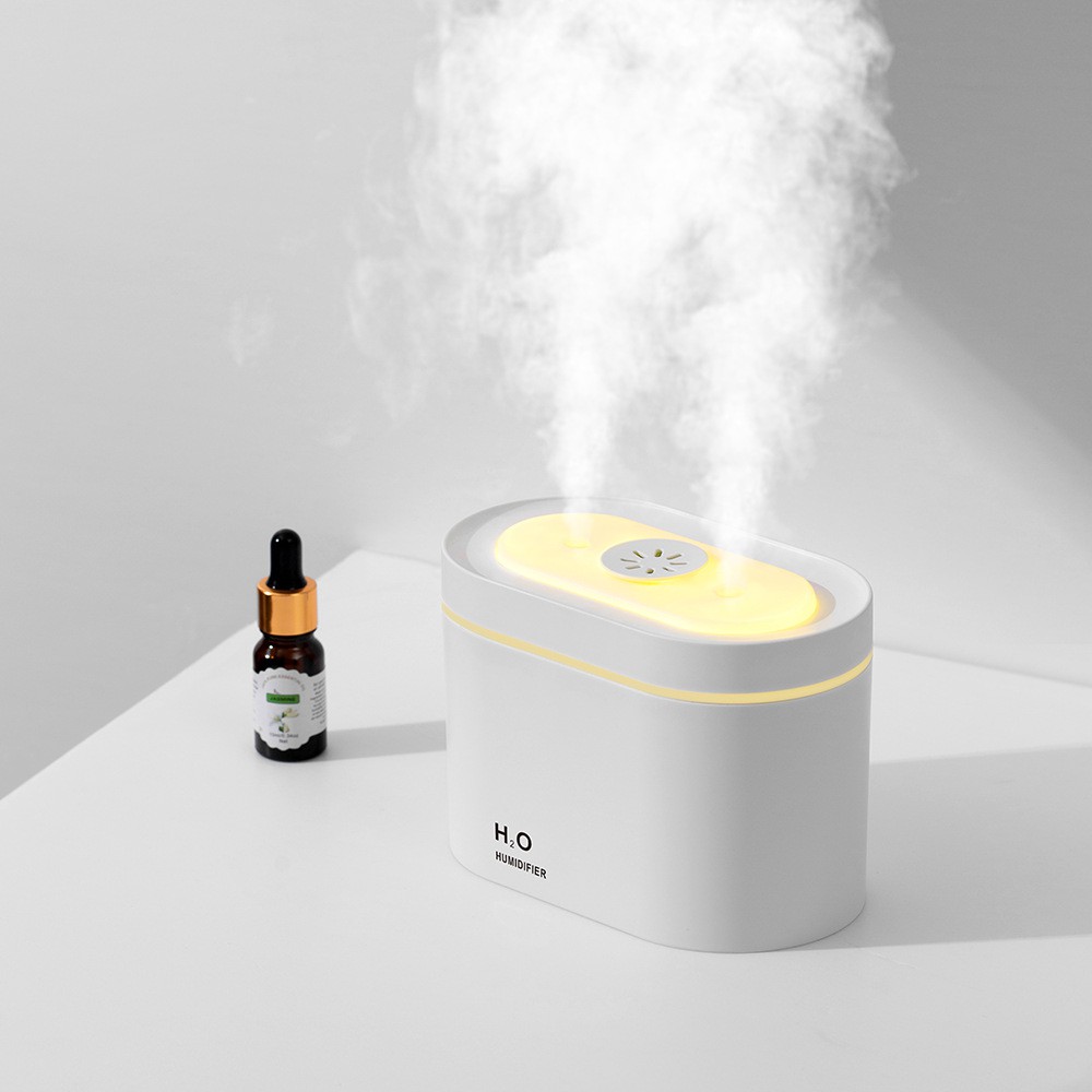 Máy phun sương làm ẩm không khí hai lỗ Fnelse thuận tiện 800ML