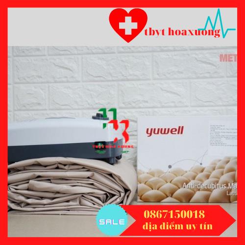 Nệm hơi chống loét, đệm nước cho người già YUWELL LATTICE STYLE bảo hành máy bơm 6 tháng