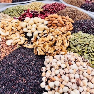 Bột ngũ cốc dinh dưỡng đặc biệt dùng hạt đậu nảy mầm từ 16 loại hạt, ngũ cốc lợi sữa cho mẹ, tốt cho bà bầu trẻ em.500gr