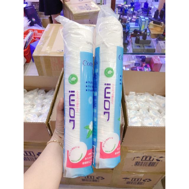 BÔNG TẨY TRANG JOMI 120 MIẾNG
