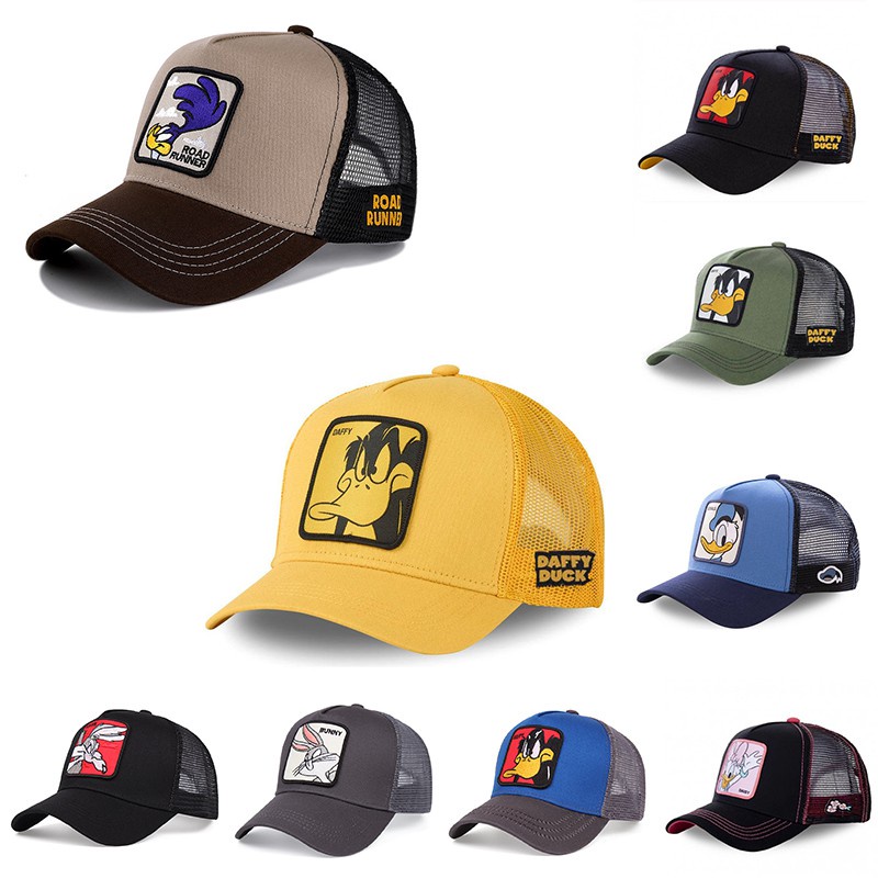 Mũ Lưỡi Trai Họa Tiết Hoạt Hình Disney Phong Cách Cổ Điển