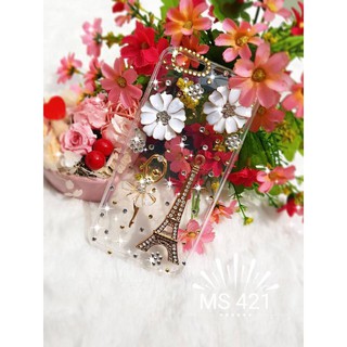 Ốp lưng handmade đính đá ms 421