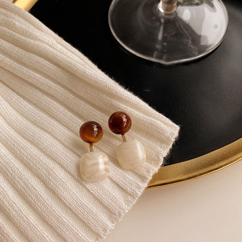 Khuyên Tai Đính Hạt Ngọc Trai Kiểu Hàn Quốc Thanh Lịch