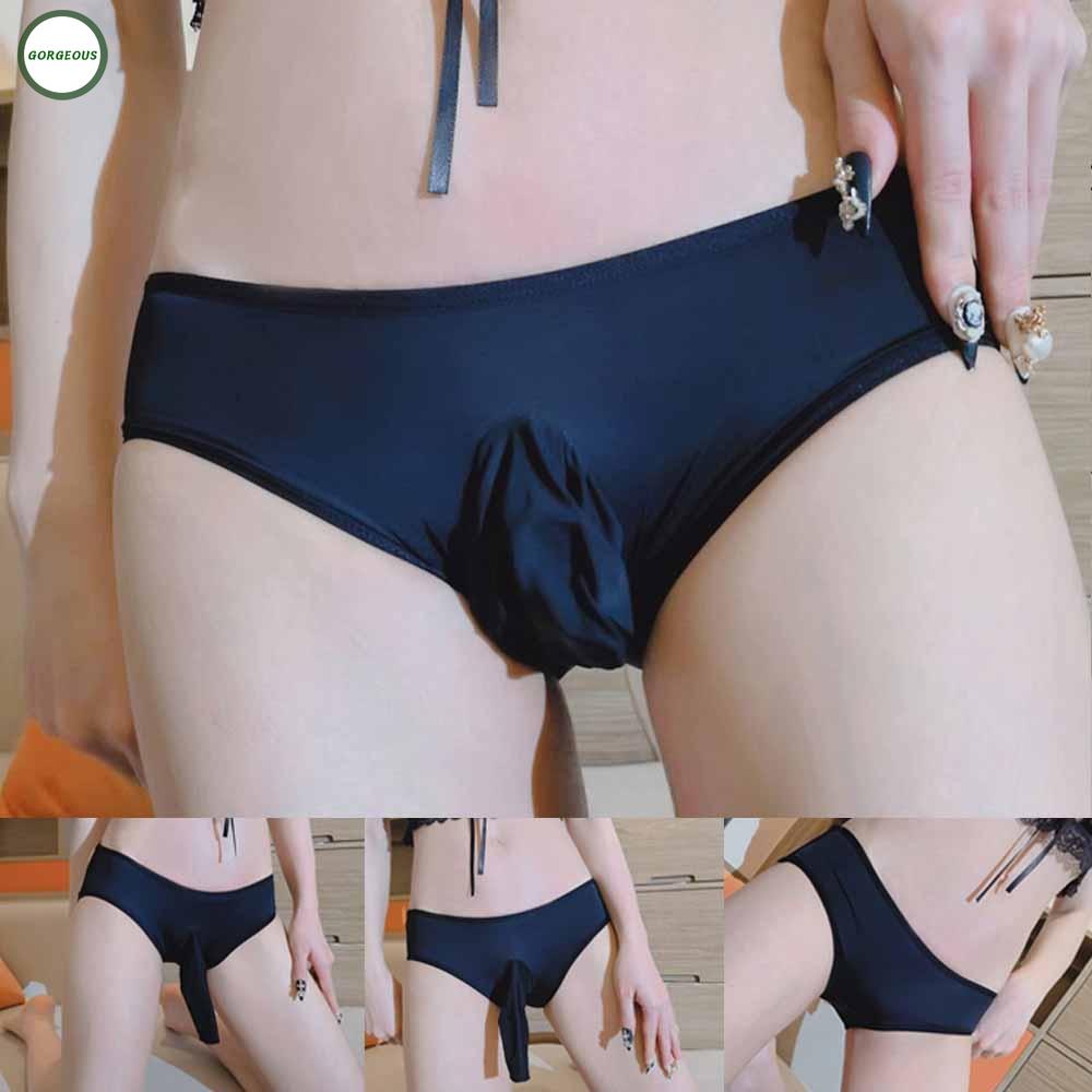 GORGEOUS~Mens Sissy Pouch Panties Underwear Sexy Lace Briefs Knickers Shorts Underpants