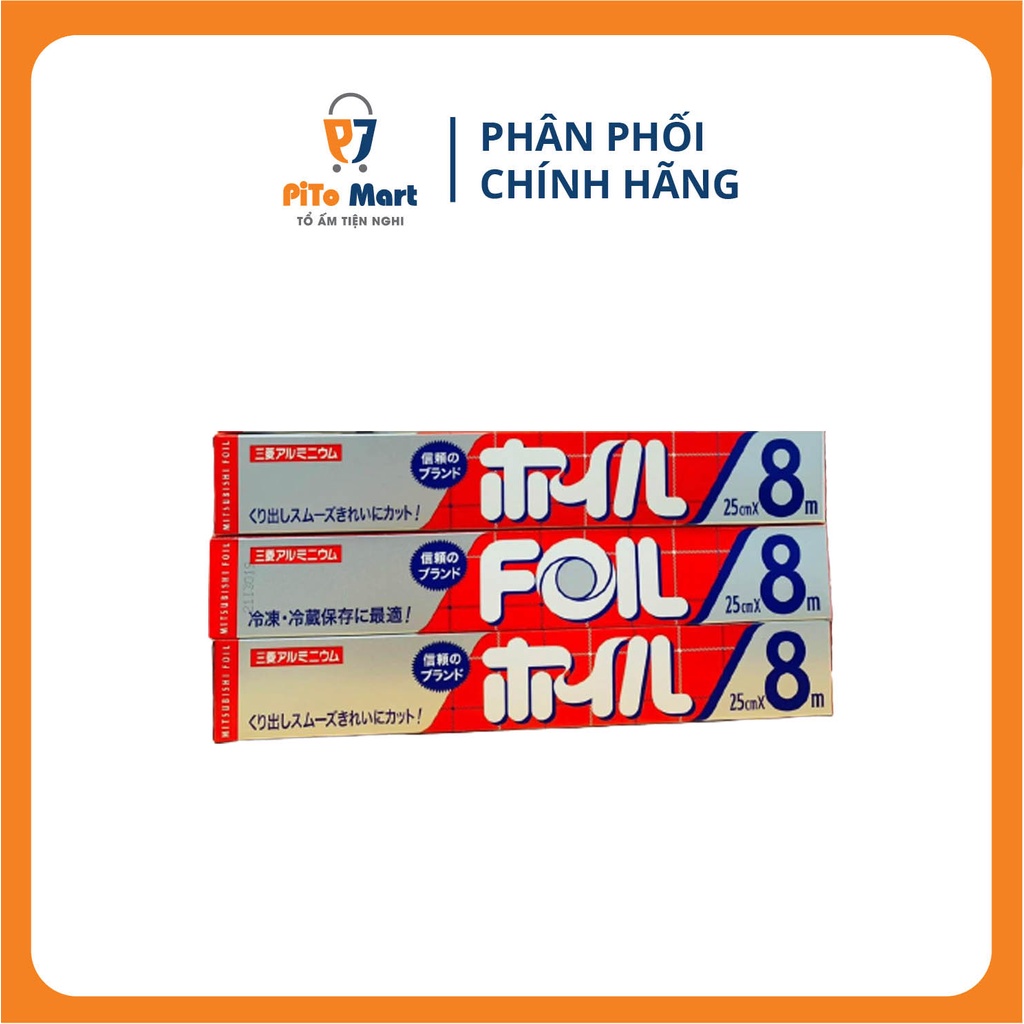 Màng Nhôm Bọc Thực Phẩm Foil Nội Địa Nhật Chính Hãng