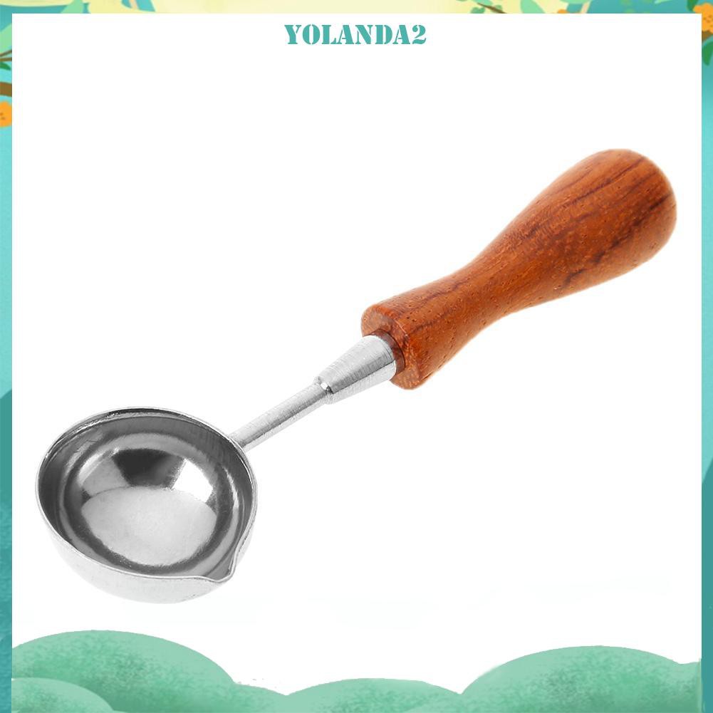 Muỗng Cán Gỗ Chống Nóng Phong Cách Vintage