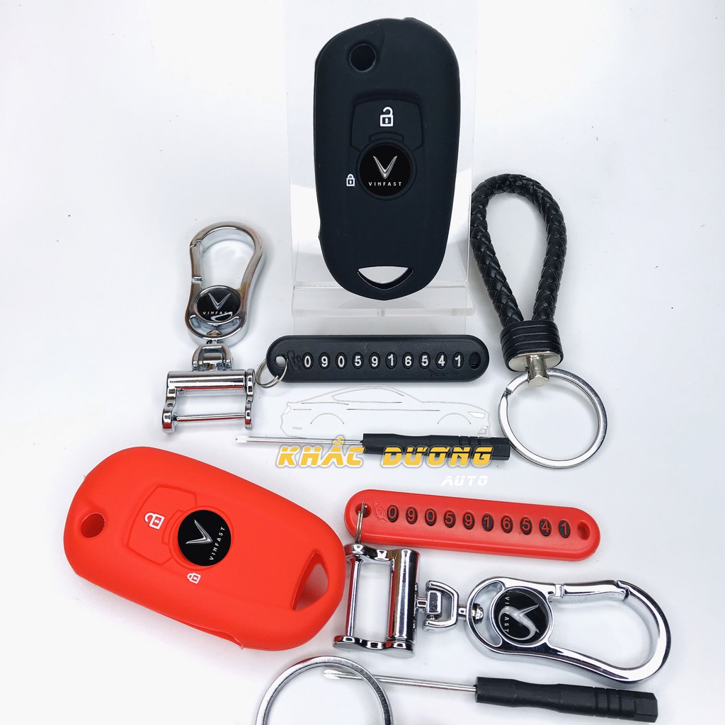 Bọc silicon chìa khoá Vinfast Fadil xinh xắn