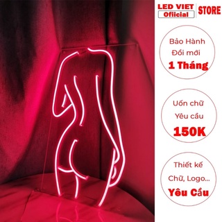 Đèn led neon sign đèn neon trang trí mẫu cô gái sexy