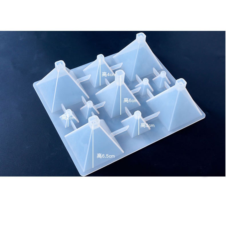 Khuôn Silicon Bảng Tháp Tam Giác Các Cỡ