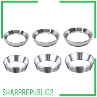 Stainless Steel Espresso Coffee Dosing Ring Funnel