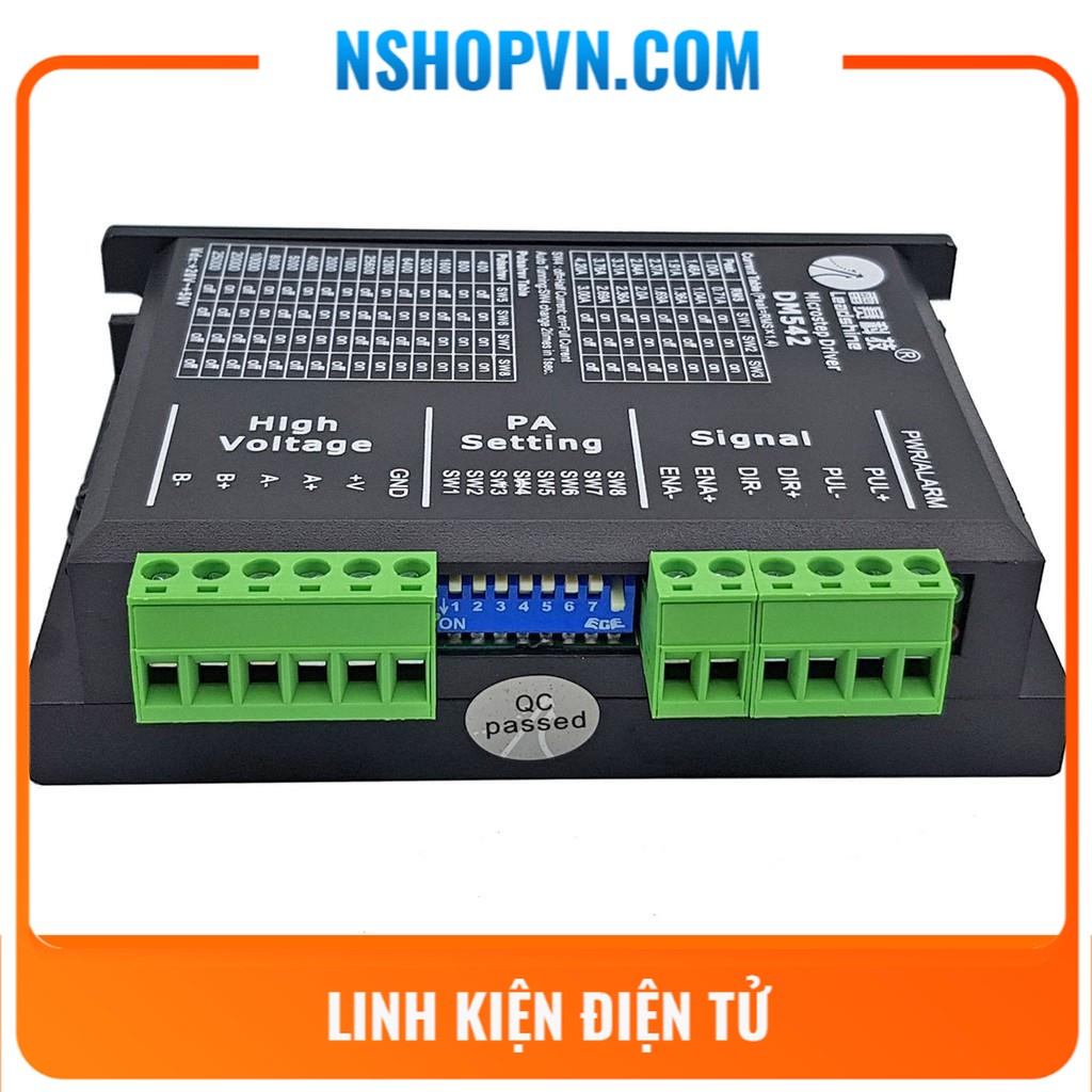 Driver điều khiển động cơ bước Leadshine DM542 4.2A