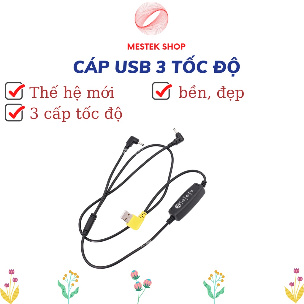 Cáp kết nối quạt điều hòa USB