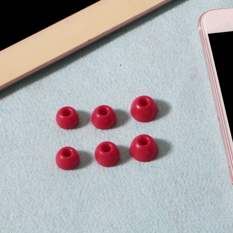 1 Bộ Nút Bịt Tai Bằng Silicon Mềm Chống Trượt Thay Thế Cho Tai Nghe Chụp Tai