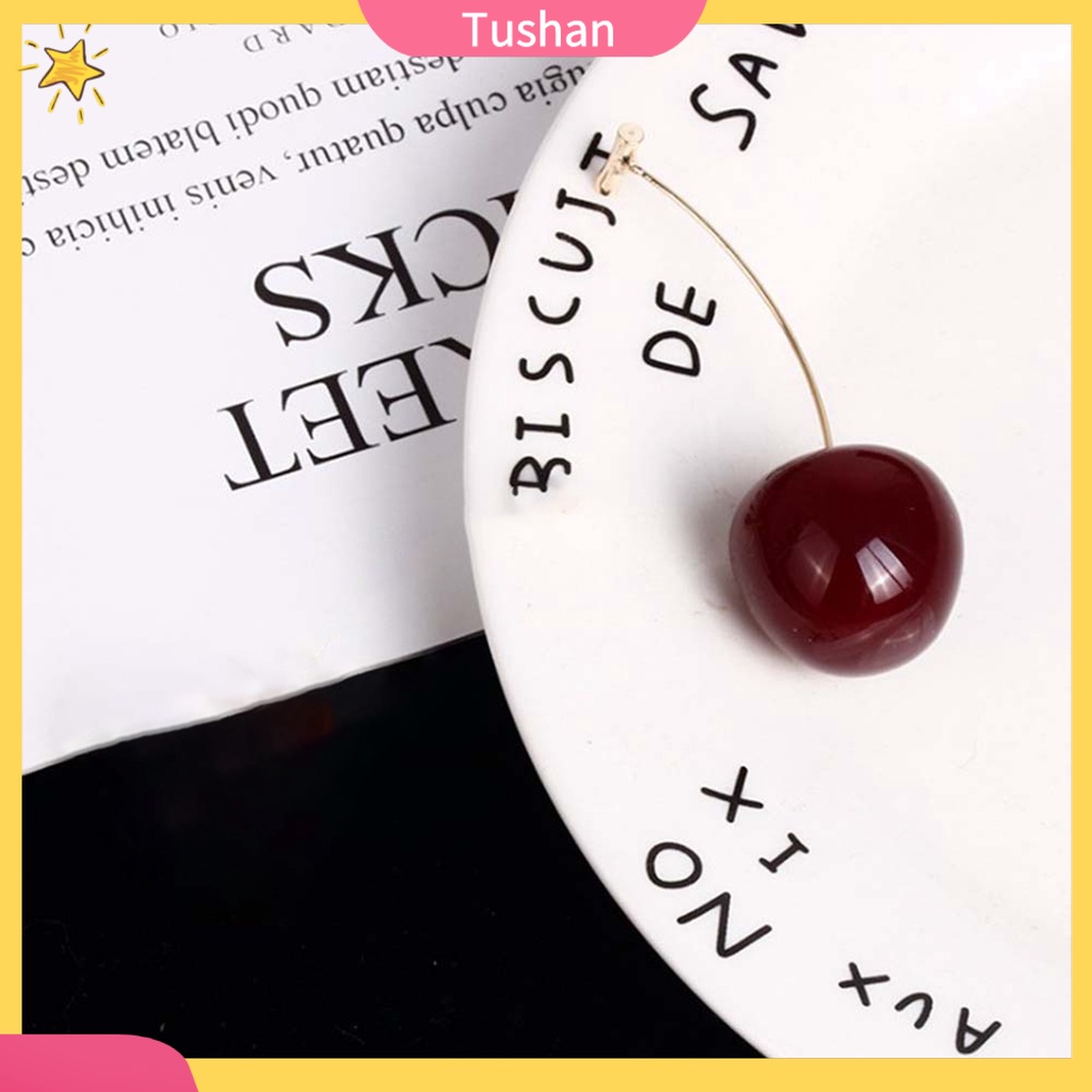 Hoa tai hình trái Cherry xinh xắn dành cho nữ