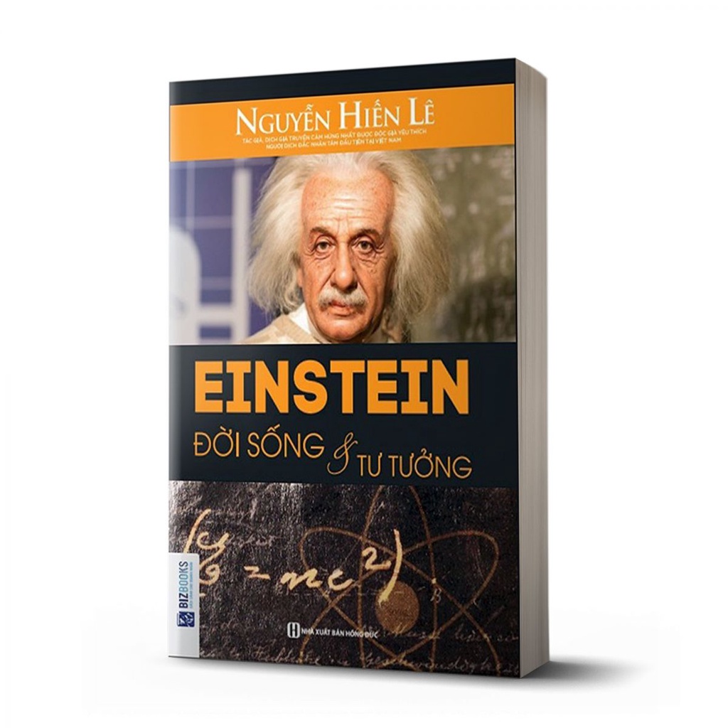 Sách - Einstein - Đời sống và tư tưởng - BIZ-KT-65k-8935246919620