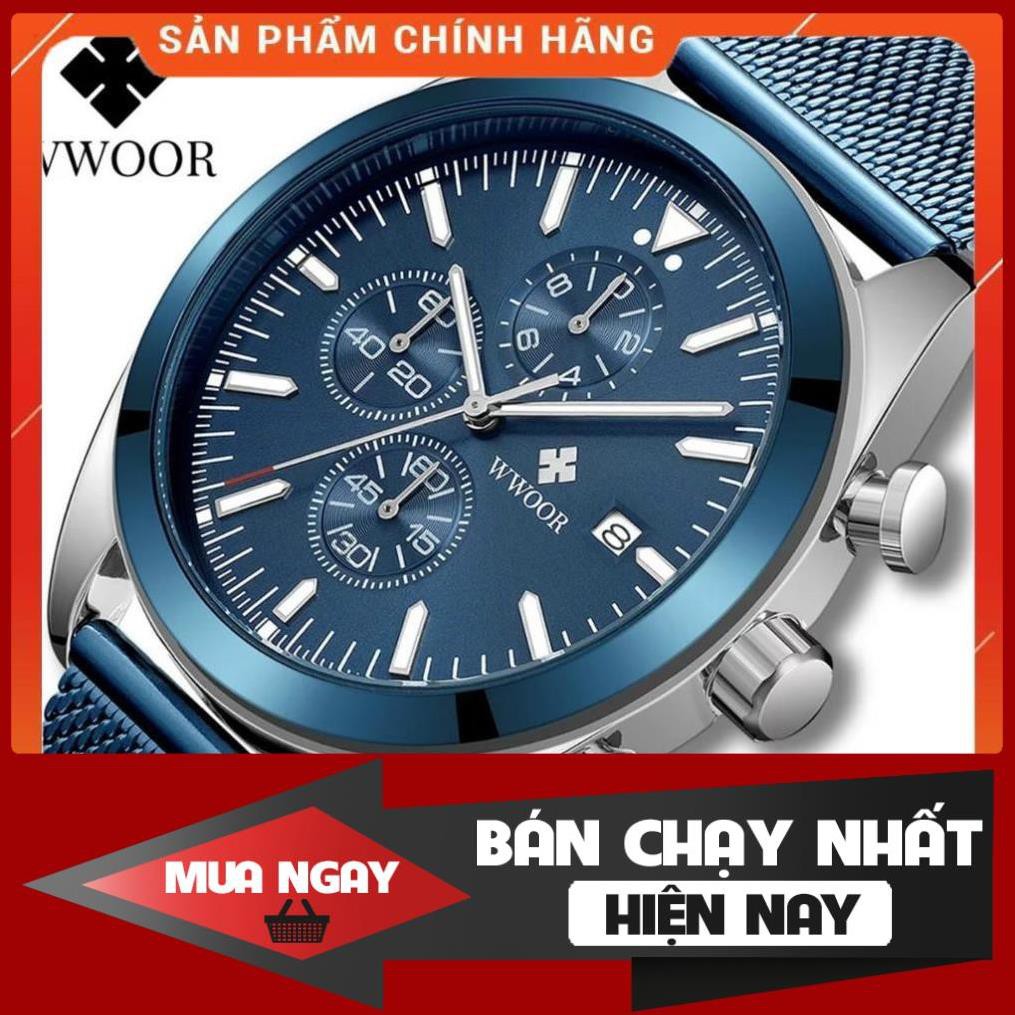 Hàng Cao Cấp -  đồng hồ _nam - WOOR 838 - nhật bản size42mm - lỗi 1 đổi 1 | BigBuy360 - bigbuy360.vn