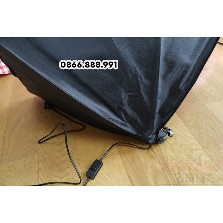 Combo Chụp Đèn Softbox 50 x 70cm Và Bóng 150W. Đèn Chụp Studio, Ảnh Sản Phẩm