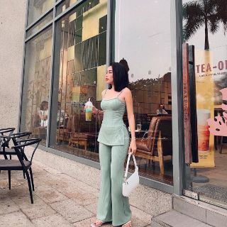 Set áo kèm quần loe