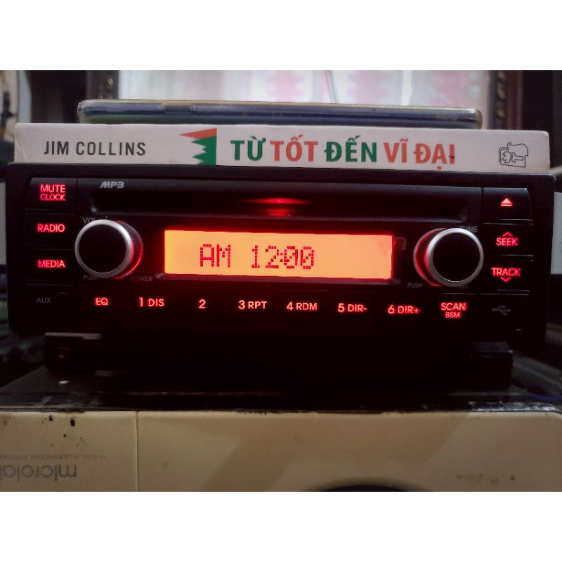 Đầu CD xe KIA morning 1din NEW 100%( CD,MP3,AUX,USB,