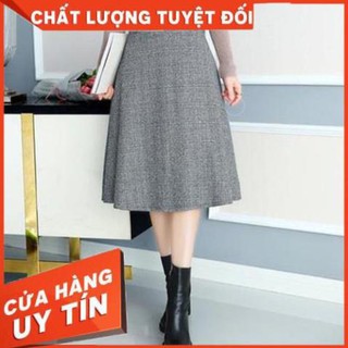 Chân váy dạ mỏng Hàn quốc xinh xắn