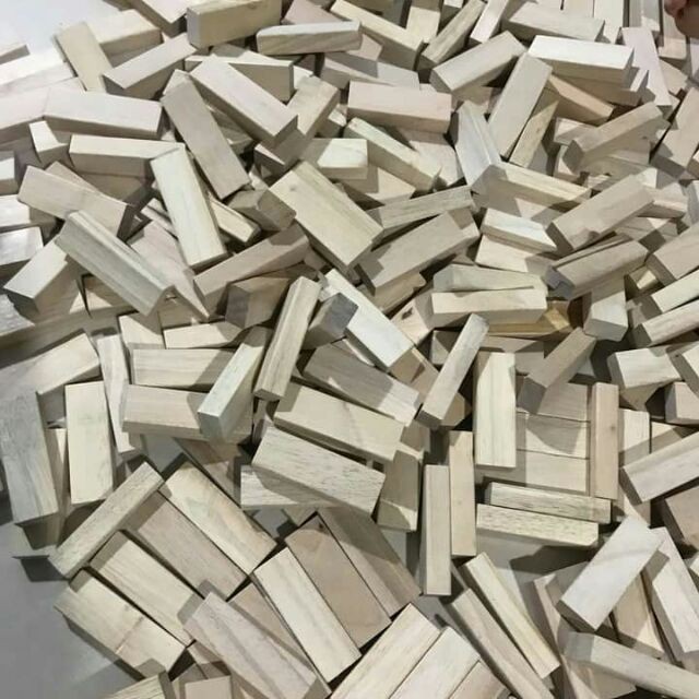 Thanh gỗ đồ chơi (50 thanh/kg)