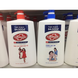 Sữa tắm Lifebuoy Chai 1,1kg (dạng chai lớn mới)