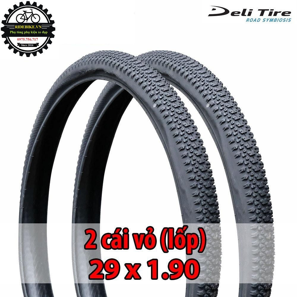 Cặp 2 cái vỏ lốp gai xe đạp Deli Tire 29x1.90 SA255 Vỏ nhẹ
