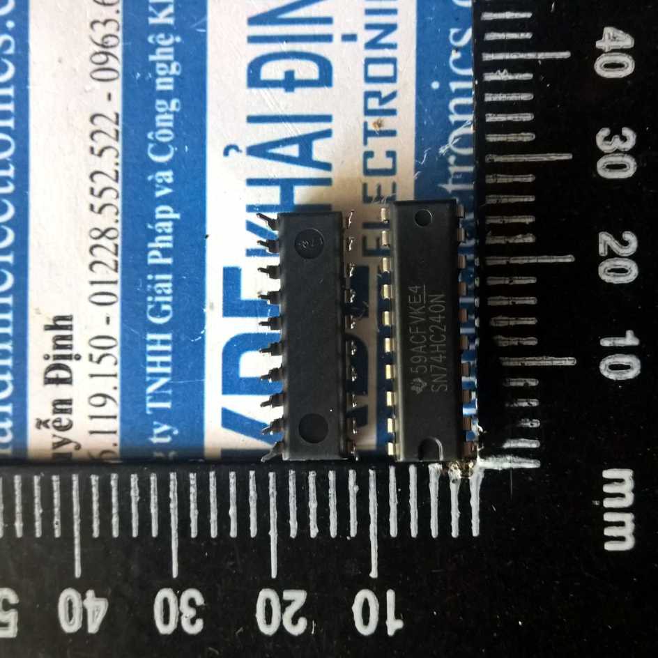 5 con IC SN74HC240N 74HC240 DIP-20 IC 8 cổng đệm đảo kde1375