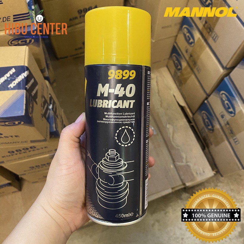 Dầu Bôi Trơn, Chống Gỉ, Bảo Vệ Kim Loại, Đa Năng MANNOL 9895 | 9898 | 9892 | 9899 M-40 Lubricant, Hàng Đức Chính Hãng