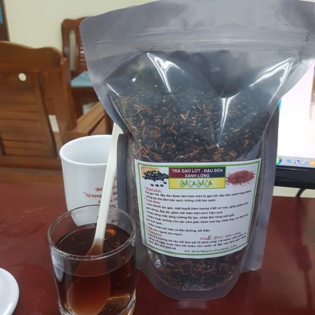 (honkhanhan86) Trà gạo lứt đậu đen