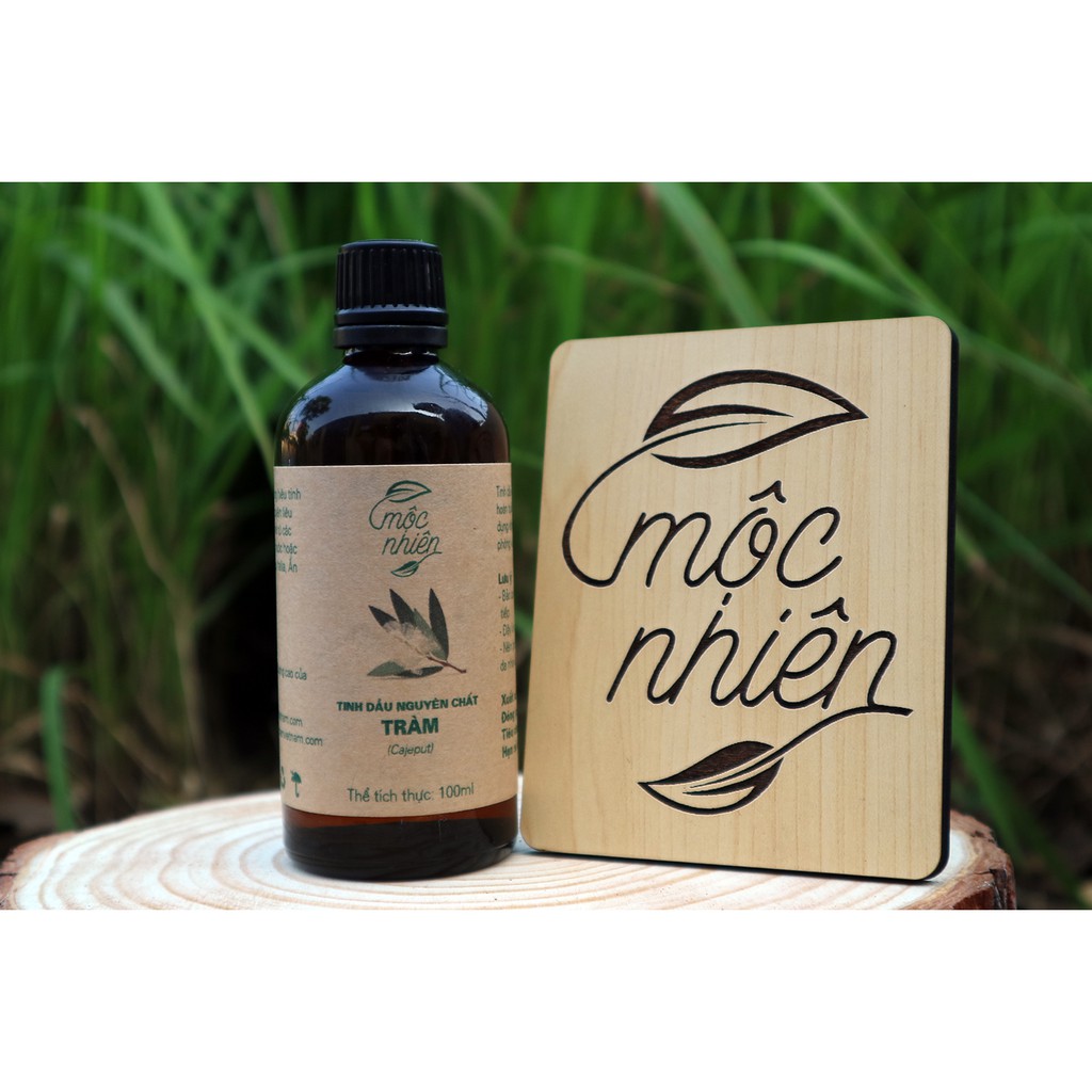 Tinh dầu Tràm Gió Mộc Nhiên, tinh dầu xông đèn giải cảm cho mẹ và bé