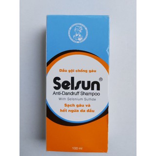 📯📯 Tận 100ml - Dầu gội chống gàu Selsun với 1% Selenium Sulfide