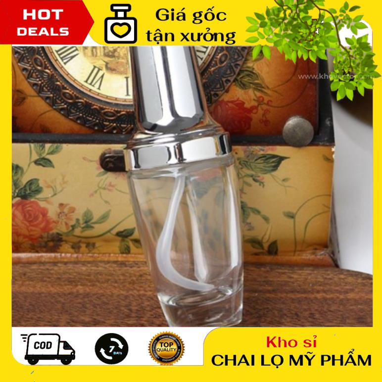 Chai Chiết Mĩ Phẩm ❤ GIÁ TẬN GỐC ❤ Chai Lu Thủy Tinh Trong 30ml chiết mỹ phẩm, phụ kiện du lịch